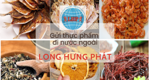 Vận chuyển hàng thực phẩm đi nước ngoài uy tín