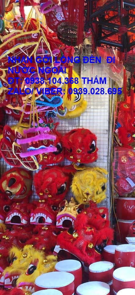 gửi lồng đèn đi Mỹ giá rẻ