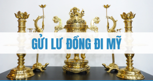 Gửi lư đồng đi Mỹ