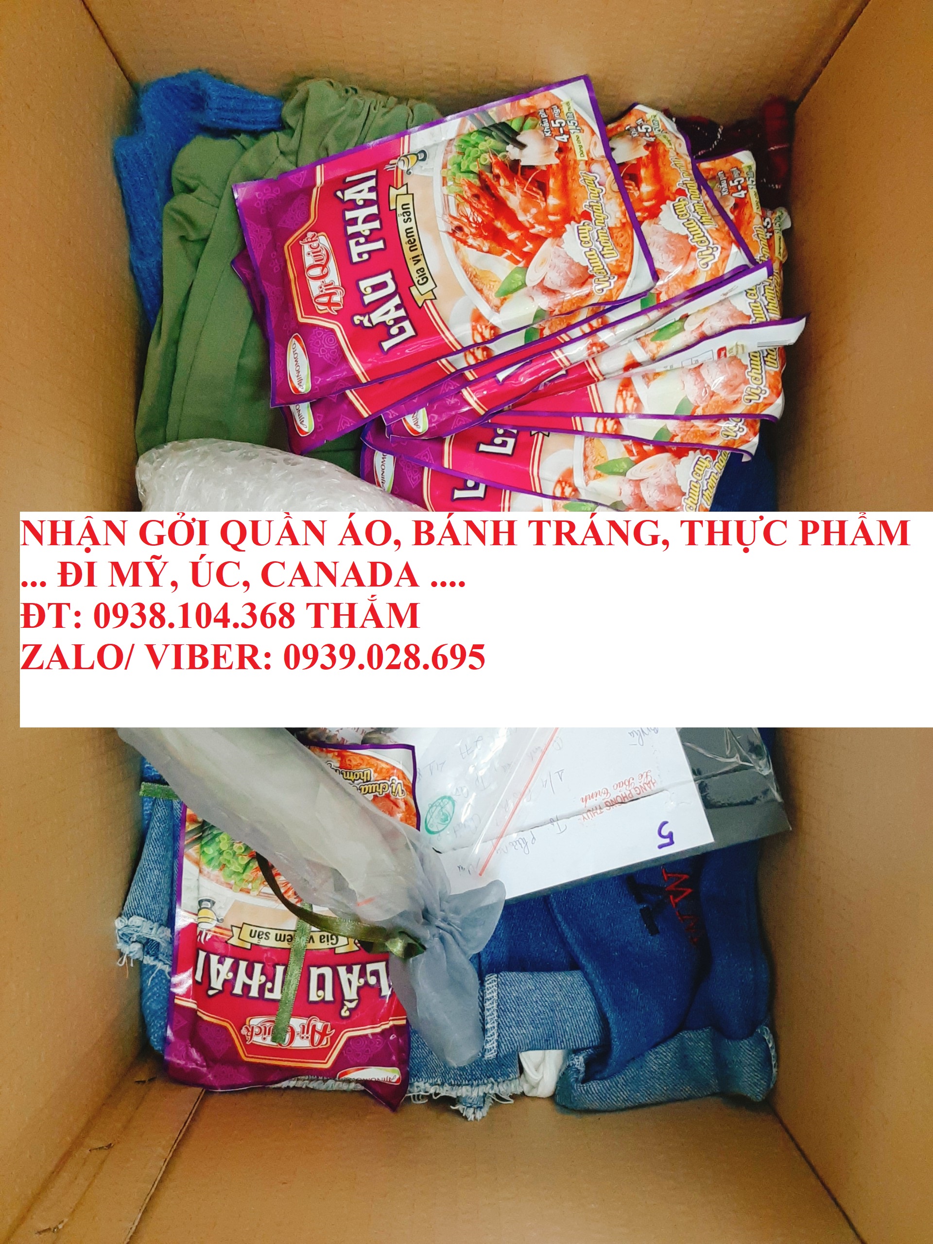 Gửi gia vị nấu phở đi Mỹ giá rẻ