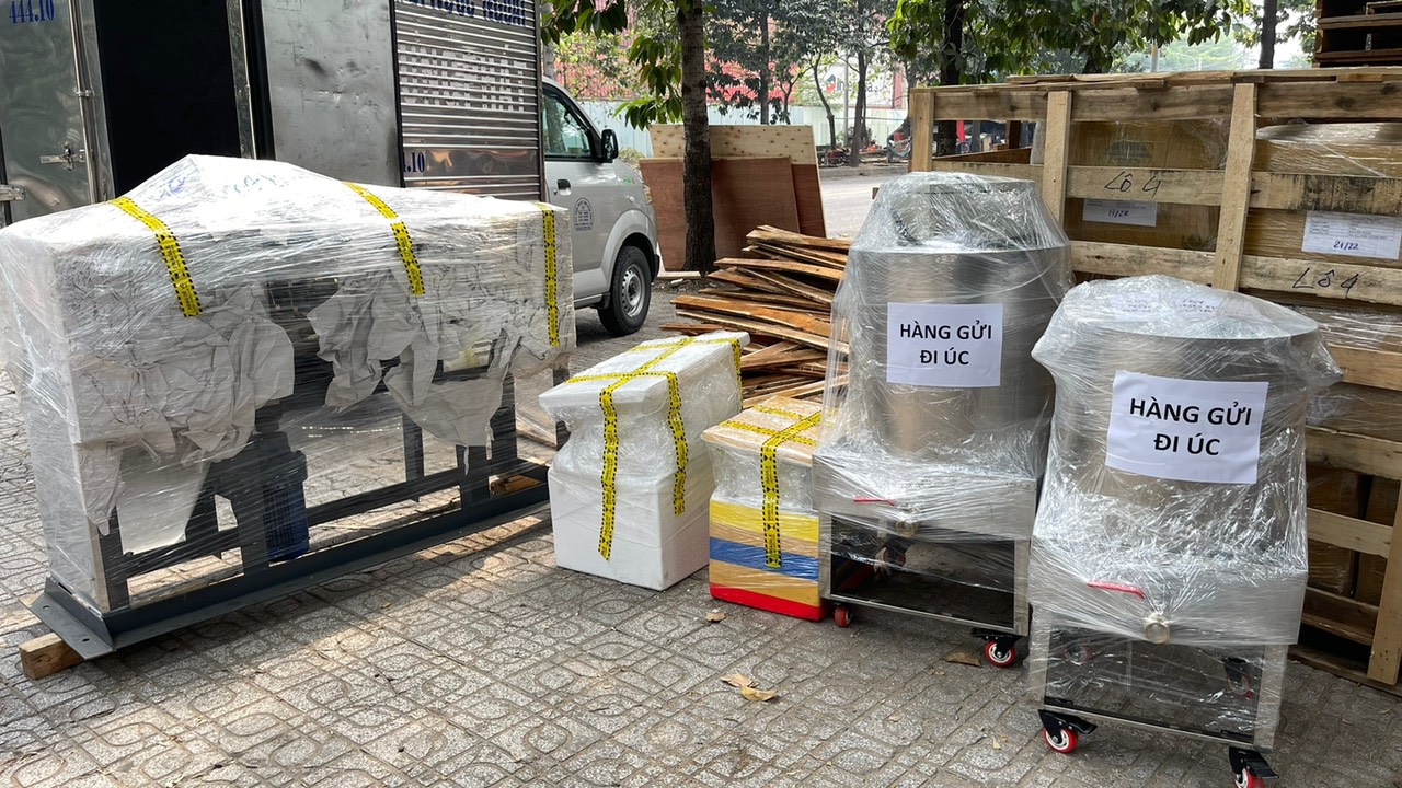 Gửi lò nướng bánh mì đi Mỹ bằng đường biển tiết kiệm