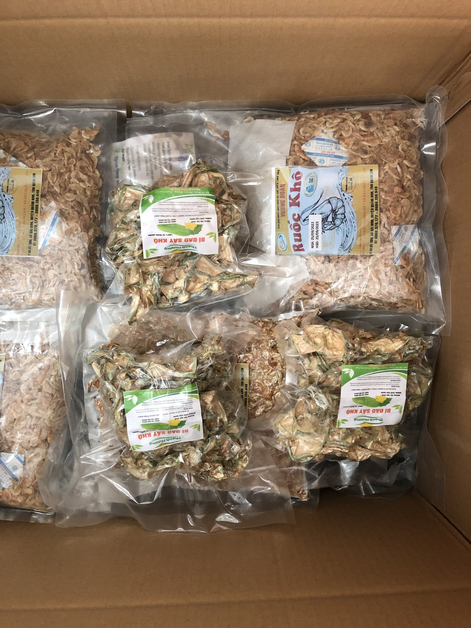 Gửi hoa đu đủ khô đi Mỹ nhanh chóng 