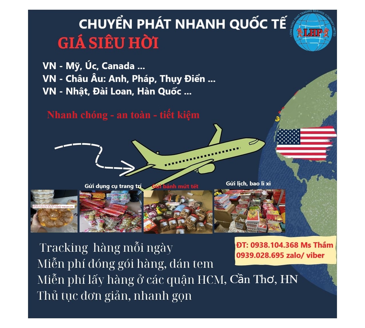 Gửi bao lì xì đi Pháp giá rẻ