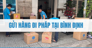 Gửi hàng đi Pháp tại Bình Định