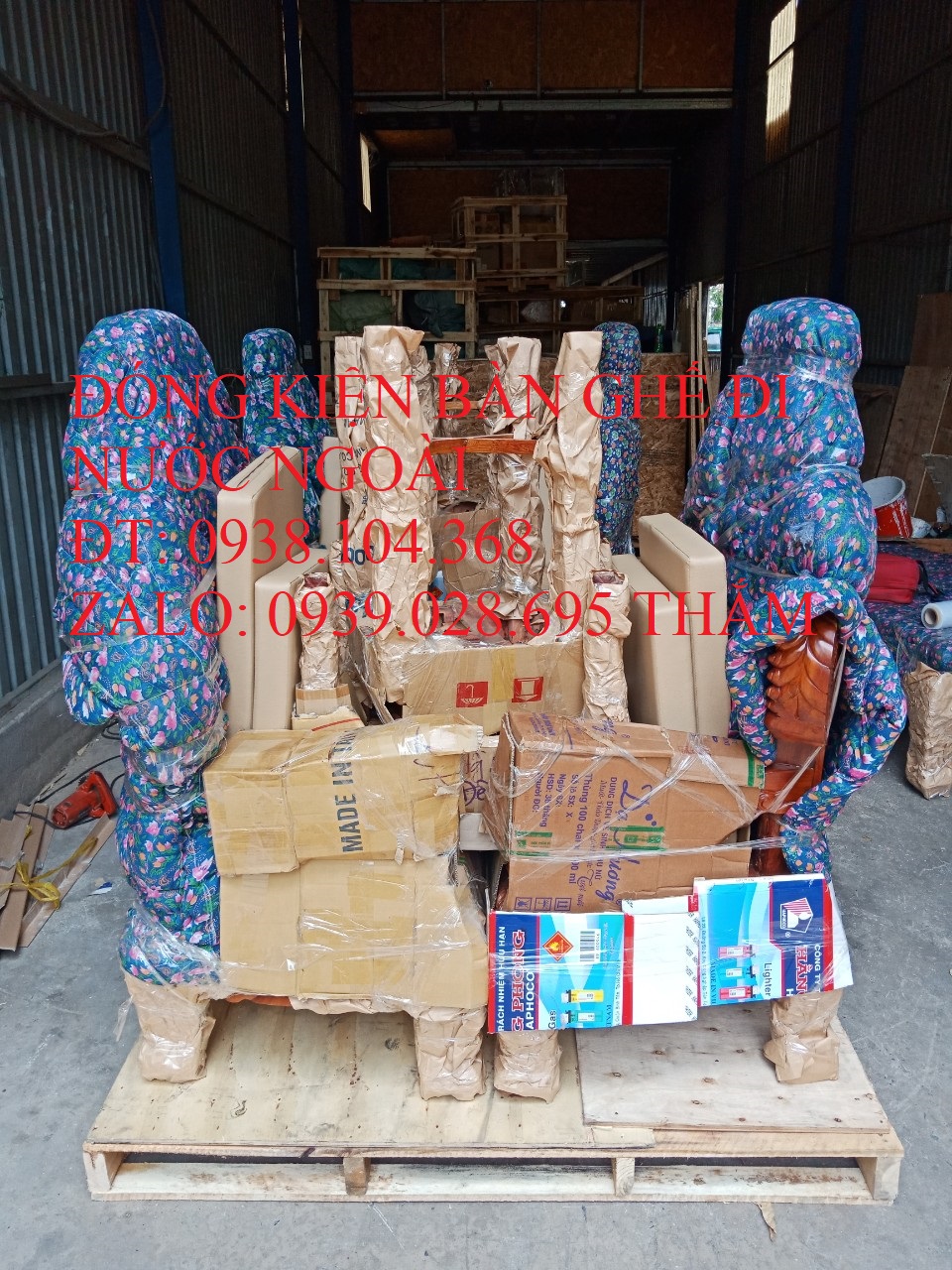 Gửi tủ giường đi Pháp nhanh chóng 