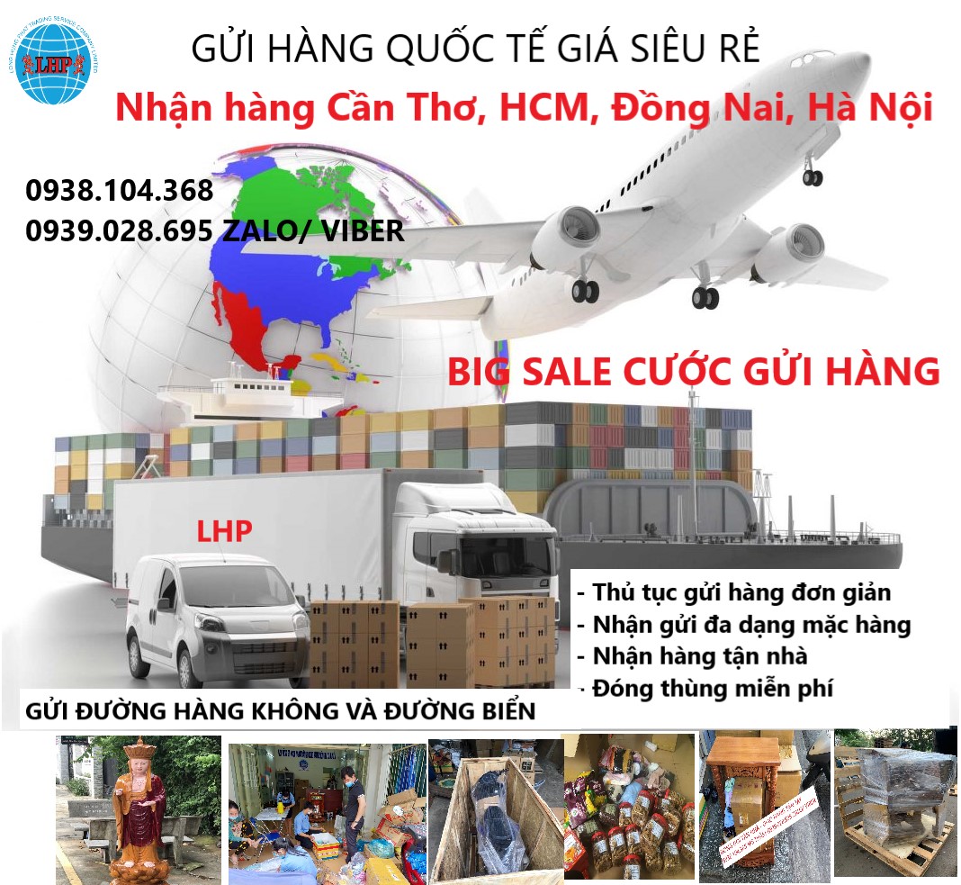 Gửi đồ trang trí nội thất đi Úc giá rẻ