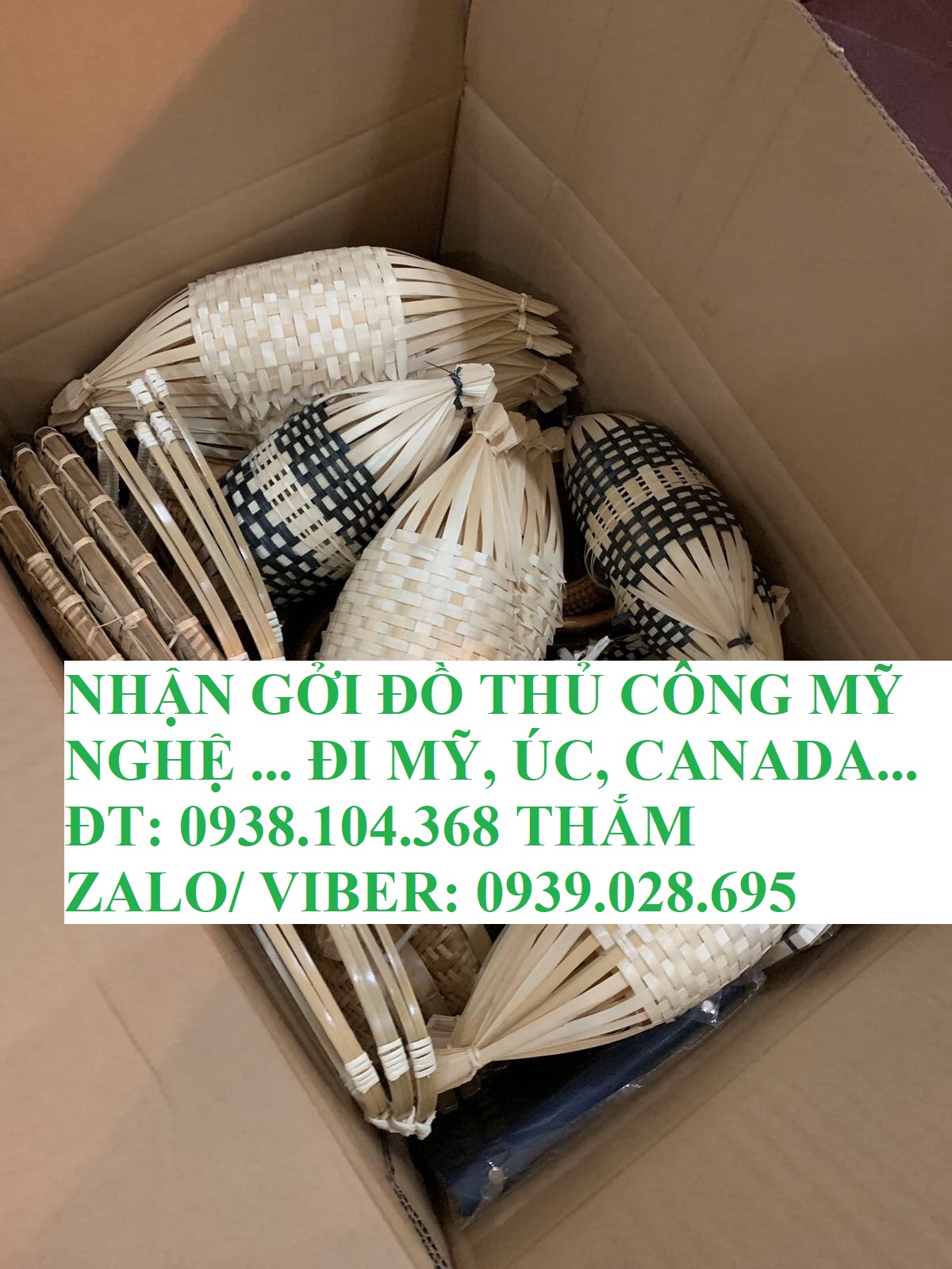 Gửi hàng thủ công mỹ nghệ đi Pháp tiết kiệm