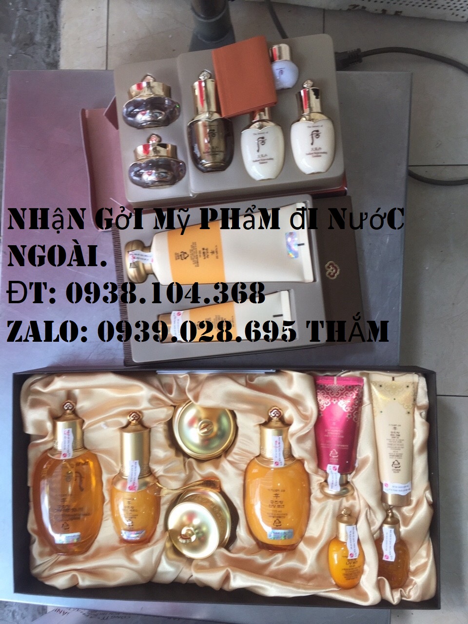 Gửi mỹ phẩm đi Pháp giá rẻ