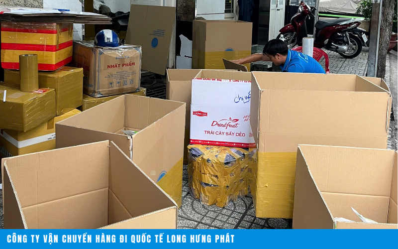 gửi hàng đi Pháp tại Long An