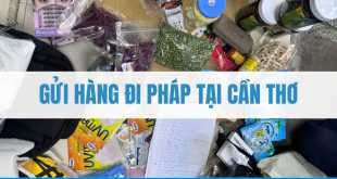 gửi hàng đi Pháp tại Cần Thơ