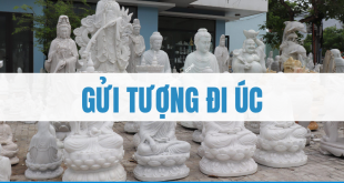 Gửi tượng đi Úc